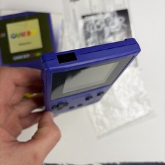 CLEAN Nintendo OEM GameBoy Color GRAPE Console CIB In Box Purple CGB-001
