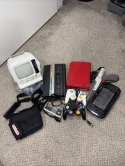 Video Game Lot Nintendo Wii Atari Wii U Mini Television Controllers Gameboy