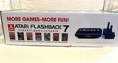Atari Flashback 7 Classic Game Console 101 Built-in Games w/ Original Joystick