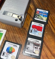 Nintendo New 3DS XL Red Console USA w/Charger + Stylus + Games ** READ ** Dead P