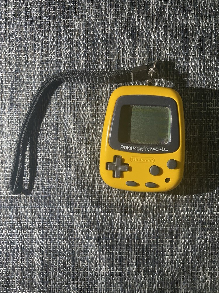 Pokemon Pikachu Pocket Pet Pedometer (Nintendo, 1998) Tamagotchi Game