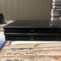 Sony PlayStation 2 Slim PS2 Console Bundle Set Fully Tested 14 Game Lot