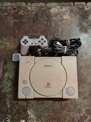 SONY PLAYSTATION PS1 CONSOLE W/ CONTROLLER + CABLES WORKING SCPH-9001