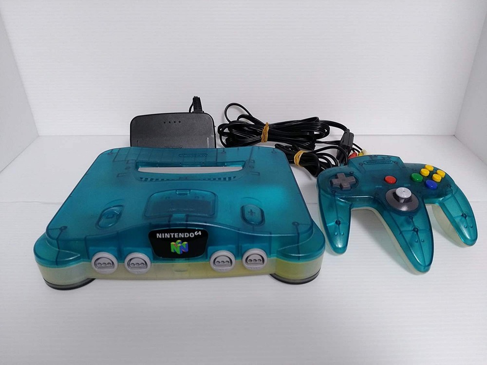 NINTENDO64 Body Clear Blue