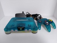 NINTENDO64 Body Clear Blue