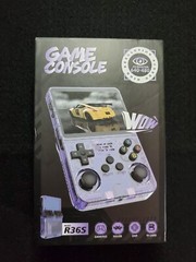 R36S 3.5″ IPS Screen Retro Handheld Game Console Open Source PURPLE 15k+ Games!