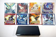 Nintendo 3DS Cosmo Black & Pokemon X Y Ultra Sun Moon Omega Ruby Alpha Sapphire