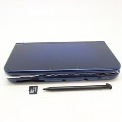 [ NEAR MINT ] NINTENDO NEW 3DS XL Metallic Blue Game Console From Japan 4155