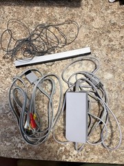 Nintendo Wii with Cords and Controllers – GameCube Compatible