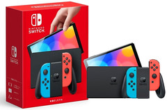 Nintendo Switch OLED 64GB Neon Red Blue Joy-Con + FAST SHIPPING⭐