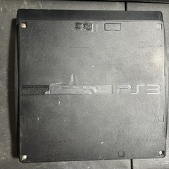 Sony PlayStation 3 Slim PS3 320GB Black Console Gaming System CECH-3001B Tested