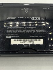 Nintendo DS Lite Handheld Black USG-001 Bundle 5 Games, Case, Charger, & Stylus