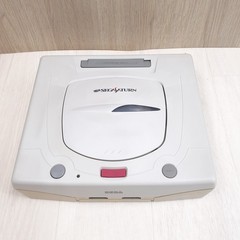 Sega Saturn Console White Bundle with 2 Controllers 5 Games Gundam V. Fighter
