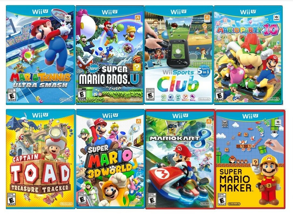 Nintendo Wii U 32GB Black Console Deluxe Set Bundle – BEST AVAILABLE!!