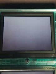 Nintendo DS Lite Clear Emerald Green (Brand New Shell & Screens) w/ Charger