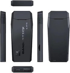 M8 Game Console Built-In 20000 + 64GB Two-Person Wireless Controller 2.4G Stick