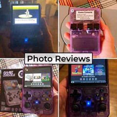 R36S Mini Handheld Gaming Console 15000+ Retro Games 3.5” IPS Open Source Linux