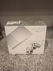 PS2 Slim Console system SCPH-90000 SS Satin Silver Boxed Tested NTSC-J Sony