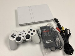 Sony PlayStation 2 PS2 Slim Console Bundle with 1 Sony Controller White