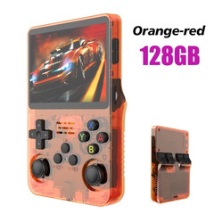 128G R36S Retro Handheld Video Game Console Linux System 3.5 Inch IPS Screen R35