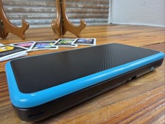 Nintendo 2DS XL Console Black/Turquoise w/Box & Inserts PARTS/REPAIR ONLY! READ!
