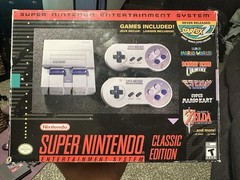 Nintendo Super NES Classic Edition Gaming Console – Grey