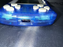 Bandai Wonderswan Clear Blue SW-001 for Parts or Repair