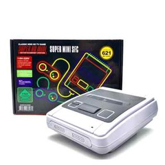Mini classic SFC TV game console is an 8-bit retro video console with 621 games