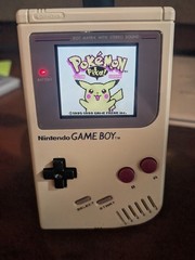 Restored Original Nintendo DMG-01 GameBoy W/ IPS v5 Backlit LCD Screen Game Boy