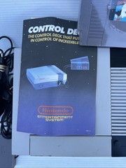 Nintendo NES Original Console W/ Mario Games 1 Controller Gunshot (Tested)