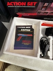 Nintendo NES Action Set Console – Complete In Box – Tested – Authentic – Clean!