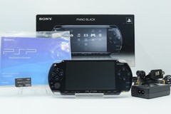 Sony PSP-2000 Piano Black Console Boxed Region Free Tested Working Good #3