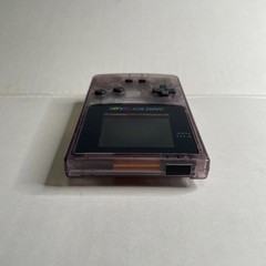 GameBoy Color Clear Atomic Purple Console Nintendo Read Description