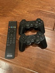 Sony PlayStation 3 250GB Console CECH-4001b + 2 Controllers, 21 Games, TV Remote