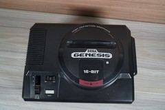 Sega Genesis & CD Model 1 Tested Working System w/ oem controllers & power CLEAN