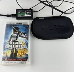 Sony PlayStation Portable PSP-1001 W/ Memory Card & Charger & Soft Case
