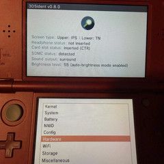 New Nintendo 3DS XL Handheld USA RED-001 Metallic Red Top IPS Screen w/ Charger