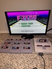Super Nintendo SNES Bundle w/ 10 Games – Tested & Working