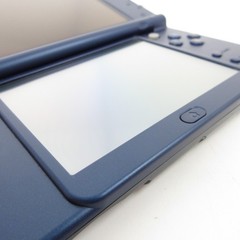 【Very Good】Top IPS Nintendo New 3DS LL XL Metallic Blue Console Japan Ver. #Arr0
