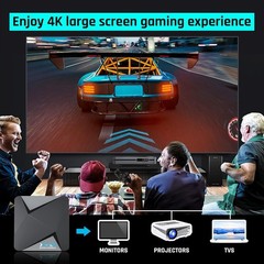 High-Performance Retro Gaming Console with 60,000+ Games & 4 Player Support=