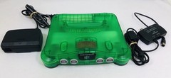 Nintendo 64 Jungle Green N64 Console Expansion Pak RF Cable NO Controller Tested