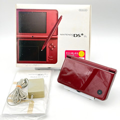 Nintendo DSi LL/XL Wine Red Console Region Free Japan Read Description