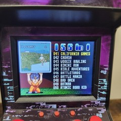 Retro Mini Arcade Machine ARCTIC WOLF Handheld 156 Classic VideoGames W-Battery