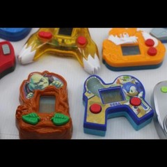 McDonald’s BurgerKing Happy Meal Toys SEGA Sonic 6 Handheld Games LOT