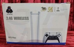 SJGAM M15 Plus 2.4G Wireless Home Console 3D Audio 4K Ultra HD Double Rocker