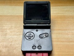 Nintendo Gameboy Advance SP AGS101 Onyx Charcoal Black Handheld System Console