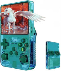 Portable R36S Retro Handheld Video Game Console 3.5 Inch IPS HD Color Screen Po