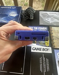 Gameboys Advance SP AGS-001 Cobalt Blue **CiB** Excellent Condition