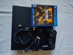 PLAYSTATION 4 PRO CONSOLE CUH7115B  1TB COMPLITE HDMI CABLE AND CORDS & 4 GAMES