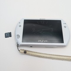 Sony PSP Playstation Portable Go N-1001 Console White with 12 GB memory card